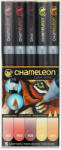 Chameleon Warm Tones Árnyékoló filctoll Warm Tones 5 db (CT0511)