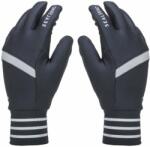 Sealskinz Solo Reflective Glove Black/Grey XL Kesztyű kerékpározáshoz
