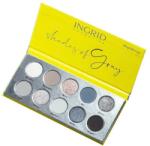 Ingrid Cosmetics Szemhéjfesték paletta - Ingrid Cosmetics Shades of Grey Eyeshadow Pallete 15 g