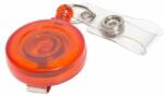 Dacris Clips cu fir retractabil portocaliu (DCLRET05)