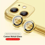 LITO Apple iPhone 11 Pro/11 Pro Max Lito S+ 3D Fém Kamera Védő Üvegfólia - Arany