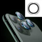 JOYROOM Apple iPhone 11 Pro/11 Pro Max Joyroom JR-PF097 3D Fém Kamera Védő Üvegfólia - Ezüst