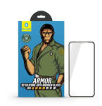 Blueo Apple iPhone X/XS/11 Pro Blueo Armor Silicon Edge 3D Üvegfólia - Fekete