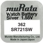 Murata Pachet 10 baterii pentru ceas - Murata SR721SW - 362 (SR721SW) Baterii de unica folosinta