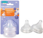 Lansinoh Set 2 tetine Lansinoh - Natural wave, 6+ luni (L-75920)