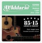 D'Addario EZ920 85/15 Bronze, 012-054