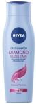 Nivea Sampon Nivea Diamond Gloss Care, pentru Par Normal Lipsit de Vitalitate, 250 ml