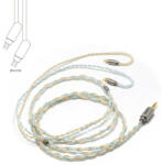 DD HIFI BC120B SKY - Air sorozatú OFC fülhallgató kábel - 2, 5mm - 2PIN (DDHIFI-BC120B-25-2PIN)
