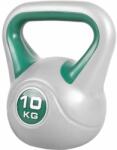 Gorilla Sports Kettlebell súlyzó vinil 10 kg zöld (100345-00006-0016) - gorillasports