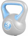 Gorilla Sports Kettlebell súlyzó vinil 3 kg türkiz (100345-00006-0008)