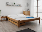  Pat ADA 140x200 cm stejar Saltele: Cu saltele Coco Maxi 20 cm, Somiera pat: Fara somiera