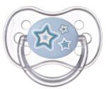 Canpol Suzeta simetrica din silicon Canpol Newborn Baby 0-6 luni, albastra (22/580_blu)