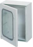 Hager Tablou poliester IP65 24M 350x300x160, ușă transparentă (FL254B)
