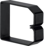 Hager Piesă fixare cablu BA6 80060, negru (B800603)