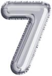  Balon, folie aluminiu, argintiu, cifra 7, 40 cm RB31361
