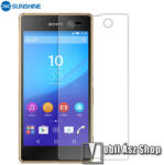 SUNSHINE Hydrogel TPU képernyővédő fólia - Ultra Clear, ÖNREGENERÁLÓ! - 1db, a teljes képernyőt védi - SONY XPERIA M5 / M5 DUAL (E5603 / E5606 / E5653 / E5633 / E5643 / E5663)