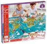 Hape PUZZLE 2-IN-1 TURUL LUMII (HapeE1626) - uak