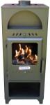 Lenora Kalde 7kW Square wood and briquettes