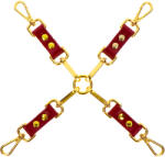 Taboom Bondage in Luxury Hogtie Red