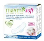 MASMI NATURAL COTTON Absorbante igienice ultra-subțiri de noapte, Soft - Masmi Natural Cotton 10 buc