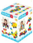 Mochtoys Vafe mici - jucărie de construcție din plastic, cu roți - 100 piese (12325)
