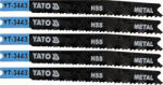 YATO Lama fierastrau pendular YATO tip U 91.5mm HSS 21-16TPI metal 5pcs (YT-3443)
