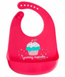  Canpol babies szilikon előke 4+ Yummy cupcake - babyshopkaposvar