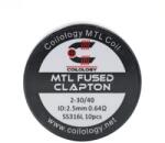 Coilology Rezistenta Coilology SS316L MTL Fused Clapton 0.64 Atomizor tigara electronica