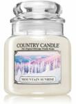 The Country Candle Company Mountain Sunrise lumânare parfumată 453 g