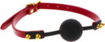 Taboom Bondage in Luxury Silicone Ball Gag Red