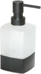 SAPHO Lounge tejüveges szappanadagoló 280ml, matt fekete 545514 (545514)