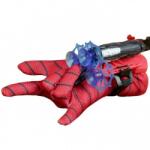 Nebunici Manusa din material textil cu lansator si doua sageti, manusa lui Spiderman, pentru copii, 32 x 19 x 6 cm (NBN000G72)