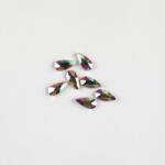 BRILLBIRD Műköröm Formakövek (10 db-os) drop 5x3mm clear AB