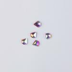 BRILLBIRD Műköröm Formakövek (10 db-os) diamond 5mm clear AB