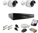 VEYO Sistem de supraveghere Complet 1080P EXT 2 AHD, IR 30 m