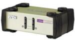 ATEN Switch KVM ATEN CS82U 2-Port PS/2-USB KVM Switch, 2x Custom KVM Cable sets, Non-powered (CS82U-AT) - pcone