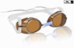 Malmsten Svéd úszószemüveg füstös antifog lencse, FINA jóváhagyott versenyszemüveg, Malmsten