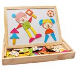  Tablita magnetica cu doua fete, puzzle distractiv pentru copii, 31 x 23 x 4 cm (NBN000G29)