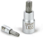 Extol bitdugófej, torx, 1/2", 61CrV5/S2, mattkróm; TX55, 55mm FORTUM (4700727)