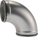  Gumitömítéses könyök, 90°-os, horganyzott acél NA100