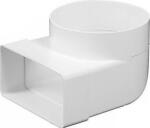 Awenta KP204-23/125 lapos csatorna 60X204/NA125 mm függőleges átalakító idom