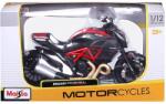 Maisto Motocicleta Maisto, Ducati Diavel Carbon, 1: 12