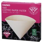 HARIO V60-03 dobozos szűrőpapír natúr 40 db