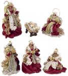 Bizzotto Set 6 figurine religioase Nasterea Domnului 20x18x25 cm, 18x18x20 cm; 15x15x28h (0934732)