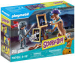 Playmobil Scooby-doo aventuri cu cavalerul negru (70709)