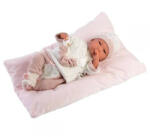 Llorens Reborn limitált kiadású élethű újszülött baba párnával - 42 cm (18010)