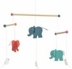 Egmont Toys - Carusel din lemn Elefanti (5420023033796)