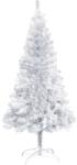 vidaXL Pom de Crăciun artificial cu suport, argintiu, 150 cm, PET (321012)