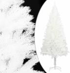 vidaXL Pom de Crăciun artificial, ace cu aspect natural, alb, 180 cm (321023)