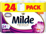 MILDE Hartie igienica parfumata MILDE Premium, 3 straturi, 24 role/set
